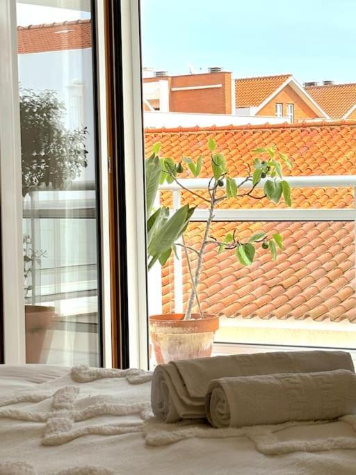 Nazaré Ocean Flat - Private Rooftop Terrace BBQ Exterior foto