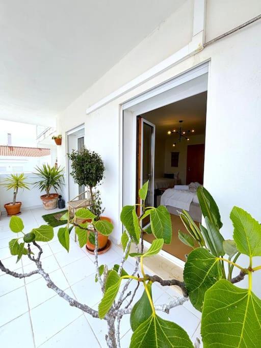 Nazaré Ocean Flat - Private Rooftop Terrace BBQ Exterior foto