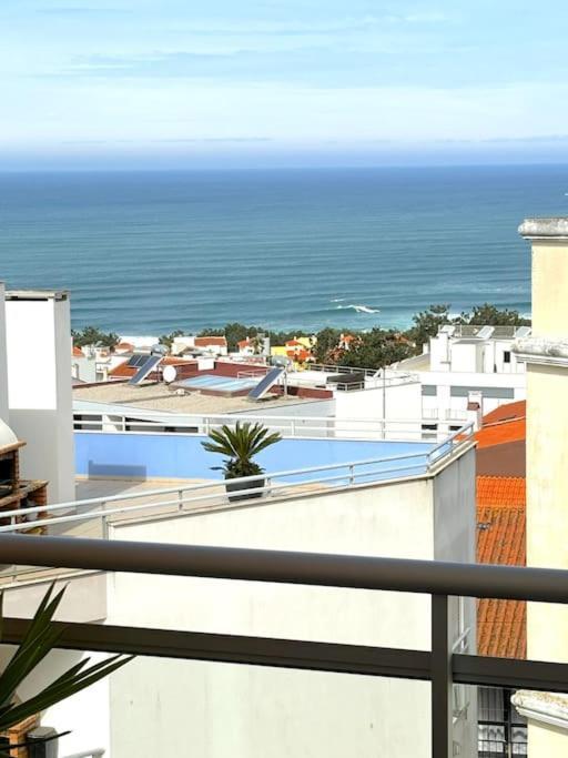 Nazaré Ocean Flat - Private Rooftop Terrace BBQ Exterior foto