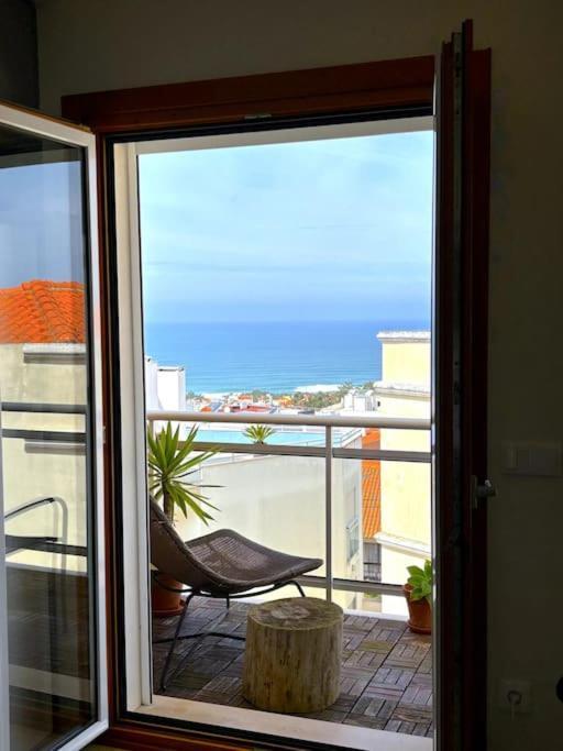 Nazaré Ocean Flat - Private Rooftop Terrace BBQ Exterior foto