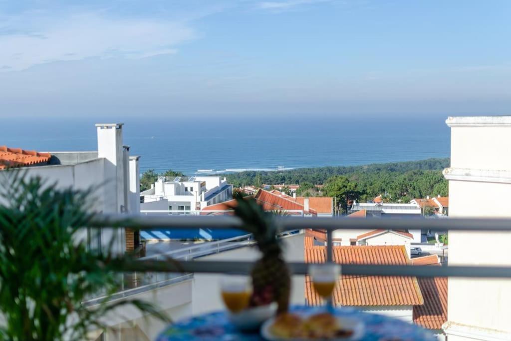 Nazaré Ocean Flat - Private Rooftop Terrace BBQ Exterior foto