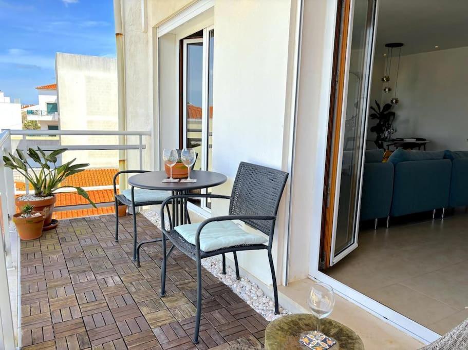 Nazaré Ocean Flat - Private Rooftop Terrace BBQ Exterior foto
