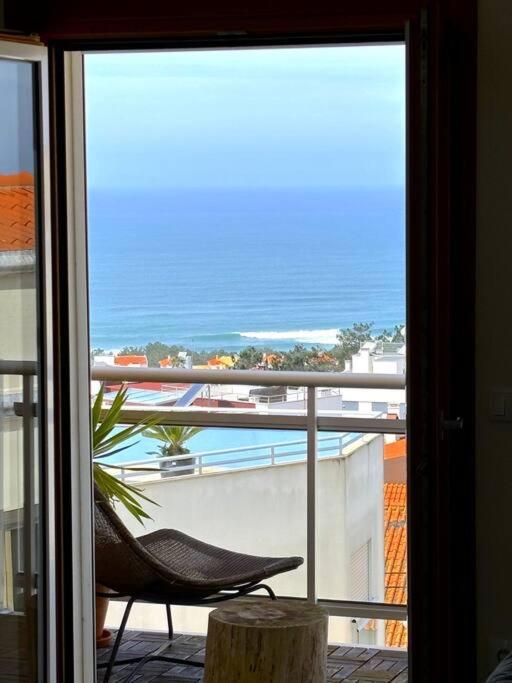 Nazaré Ocean Flat - Private Rooftop Terrace BBQ Exterior foto